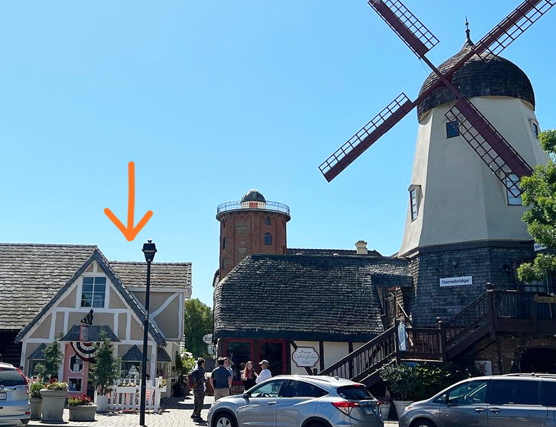 Solvang bakery exterior