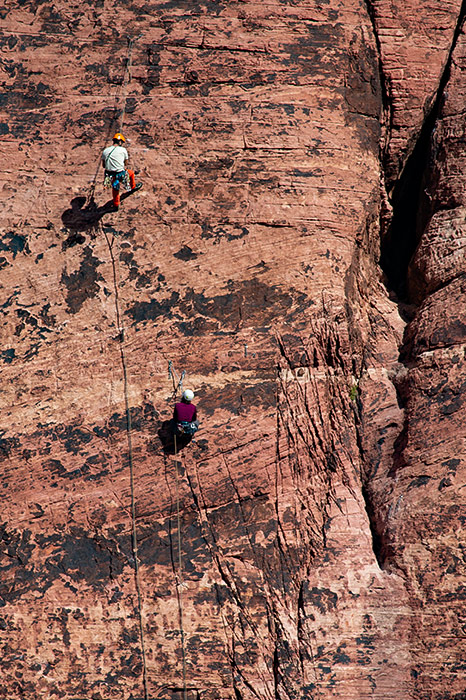 Red Rock team climb