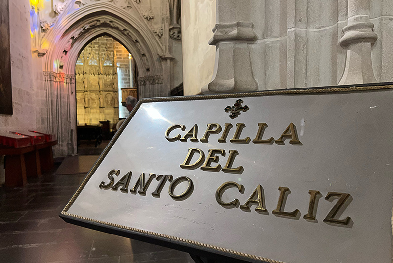 Valencia Catedral sign