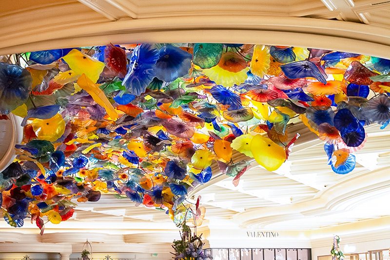 Bellagio Chihuly ceiling light