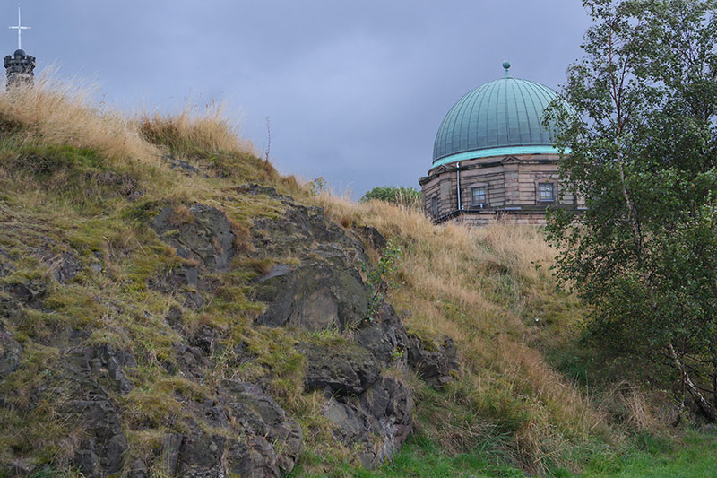 City Observatory and rocks